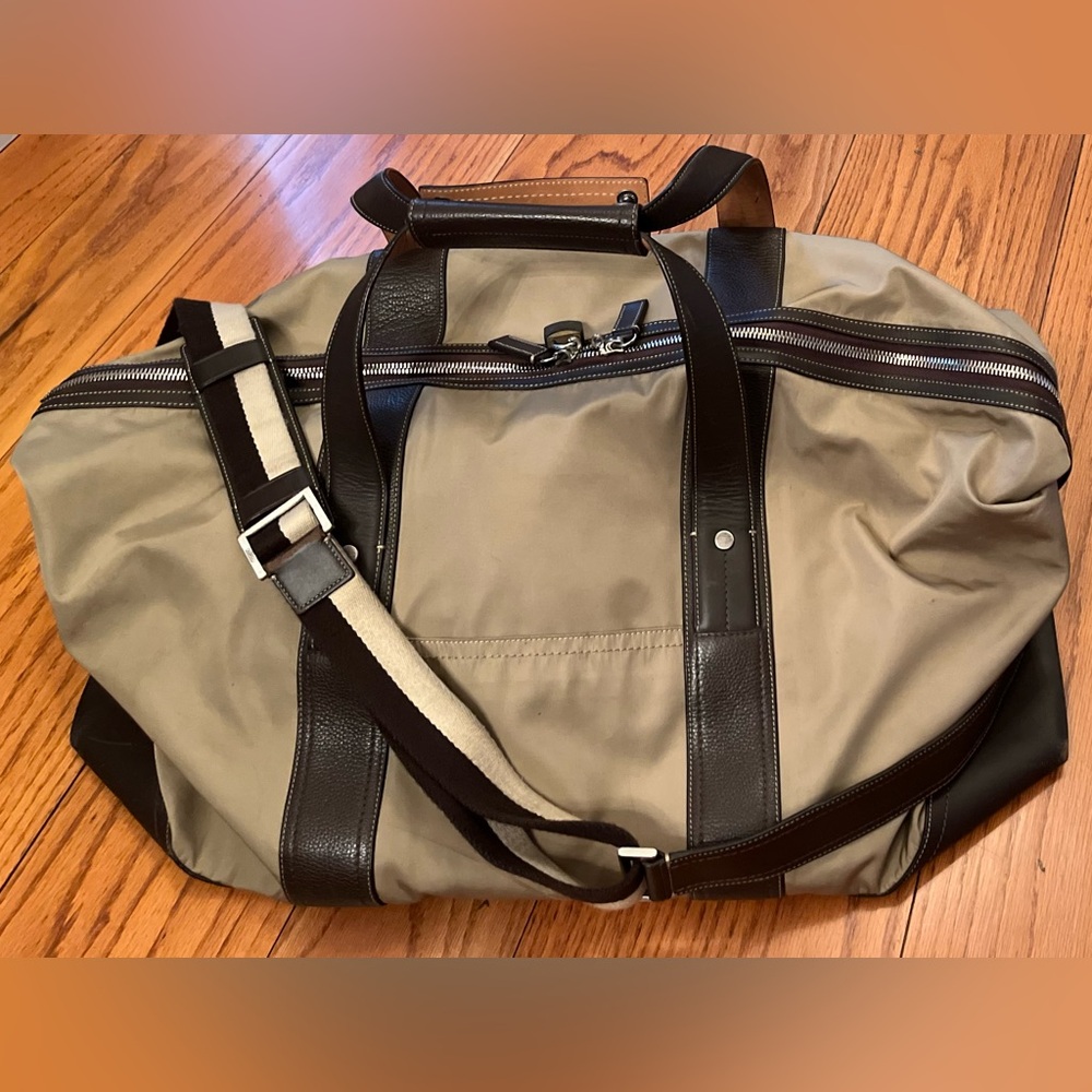 Coach 2-Way Weekender Bag, Tan